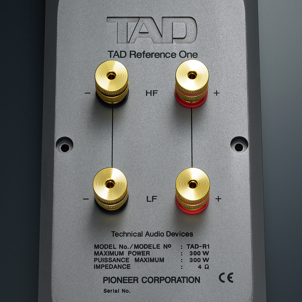 Large machined speaker terminals